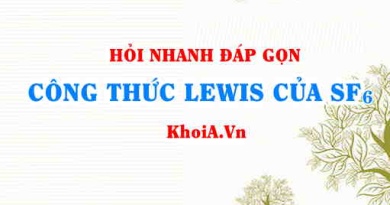 Công thức Lewis của SF6 (Sulfur hexafluoride Lewis Structure)